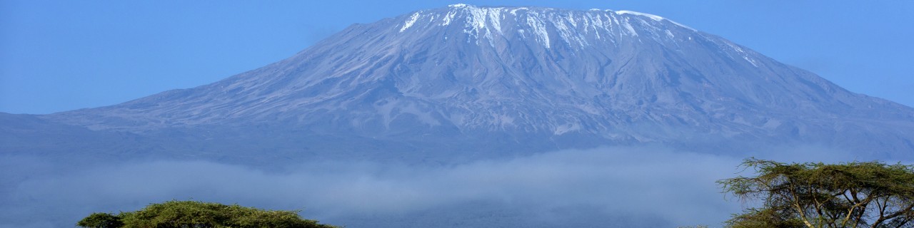 Der schneebedeckte Kilimanjaro