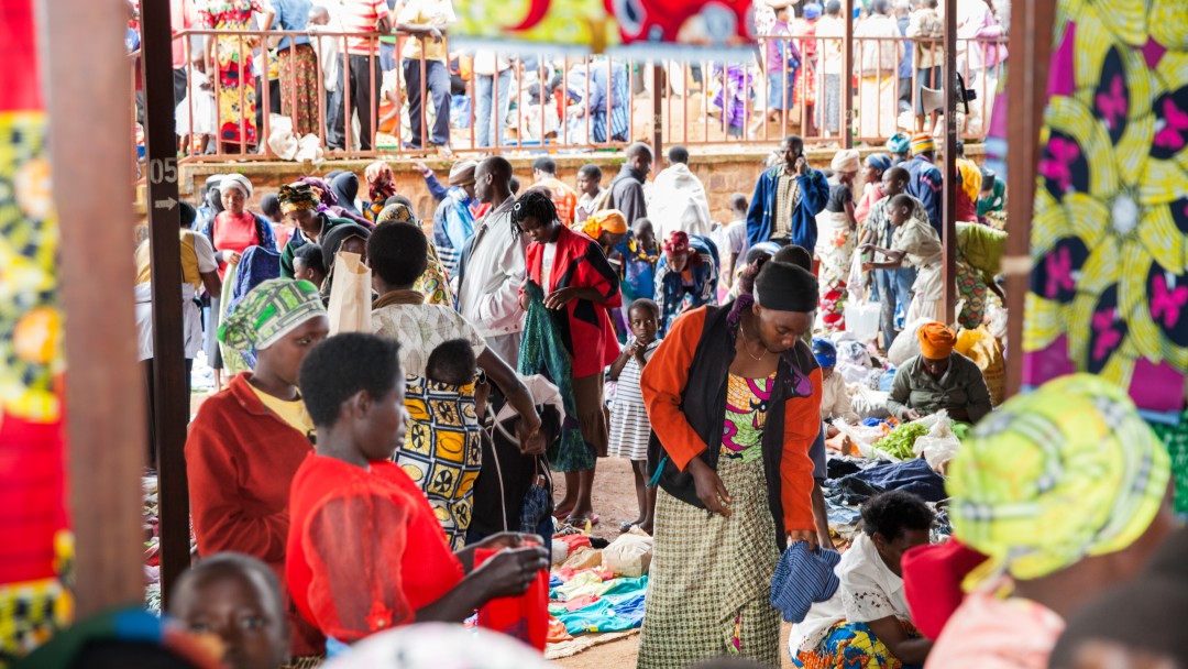 Market in Rwanda