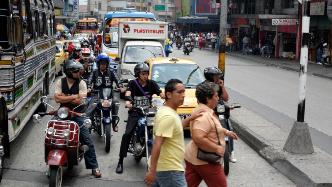 Trafic in a latin american city