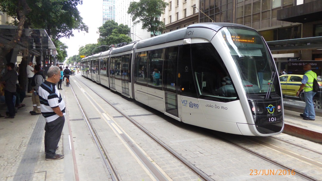 Tramway in Rio