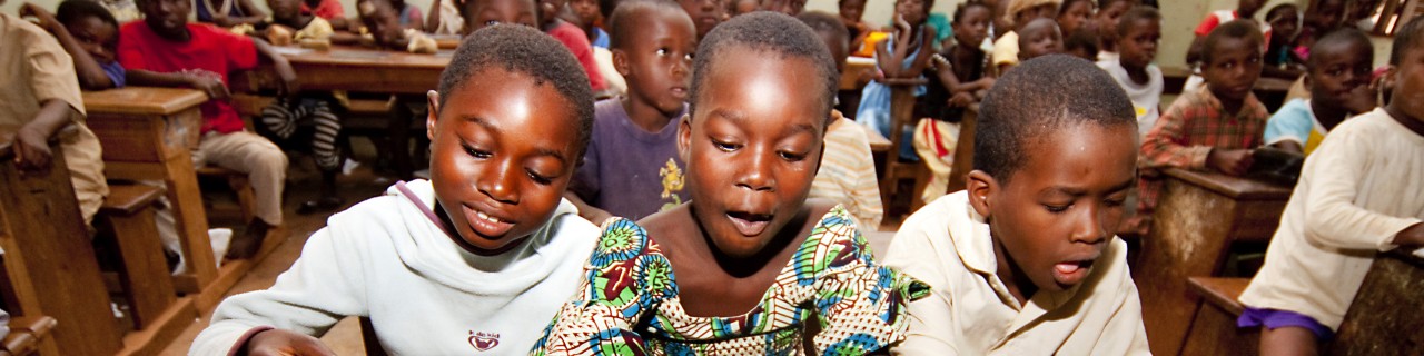 Schulkinder in Afrika