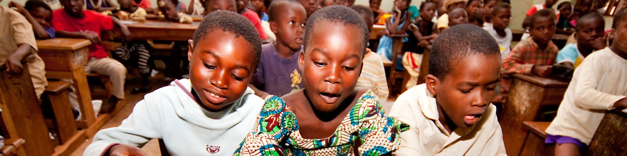 Schulkinder in Afrika