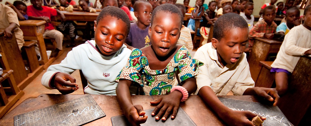 School children in Africa