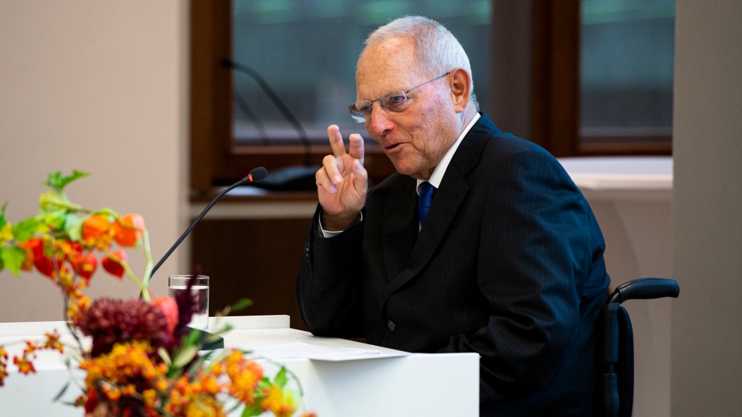 Bundestagspräsident Wolfgang Schäuble.