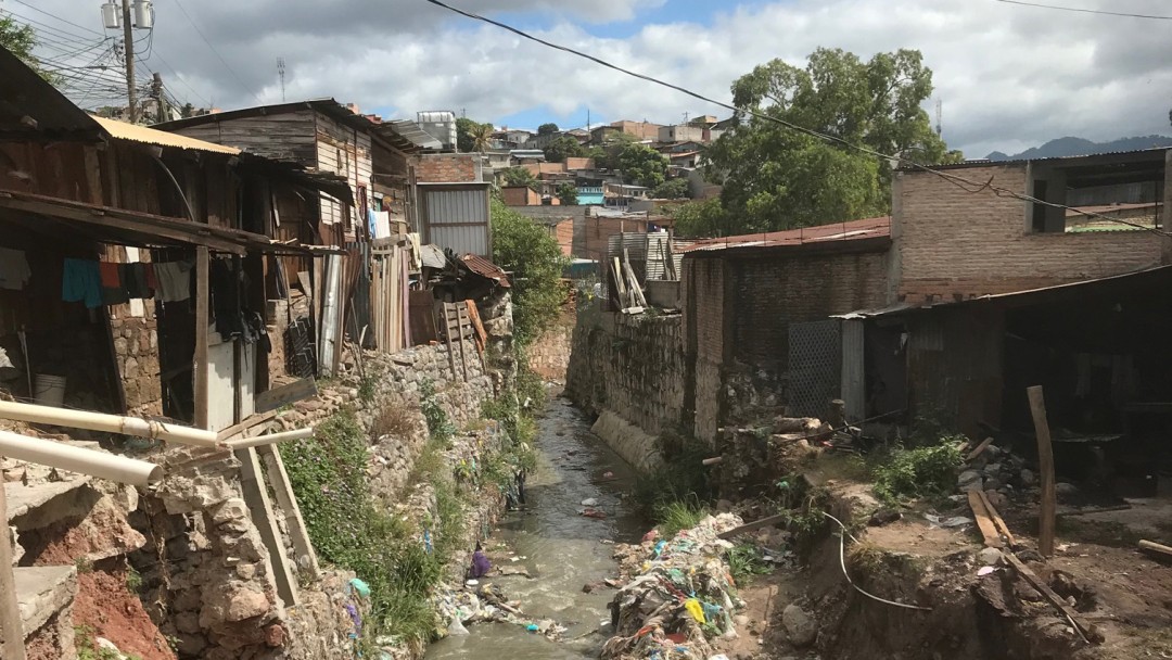 Slums in El Salvador 