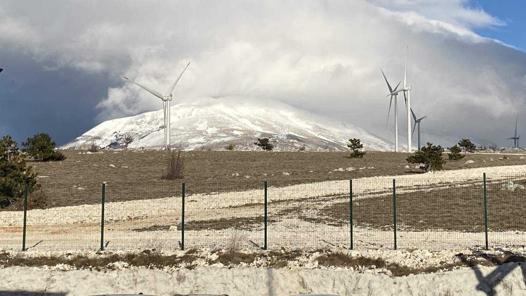 Windpark Podveleje in Bosnien-Herzegowina