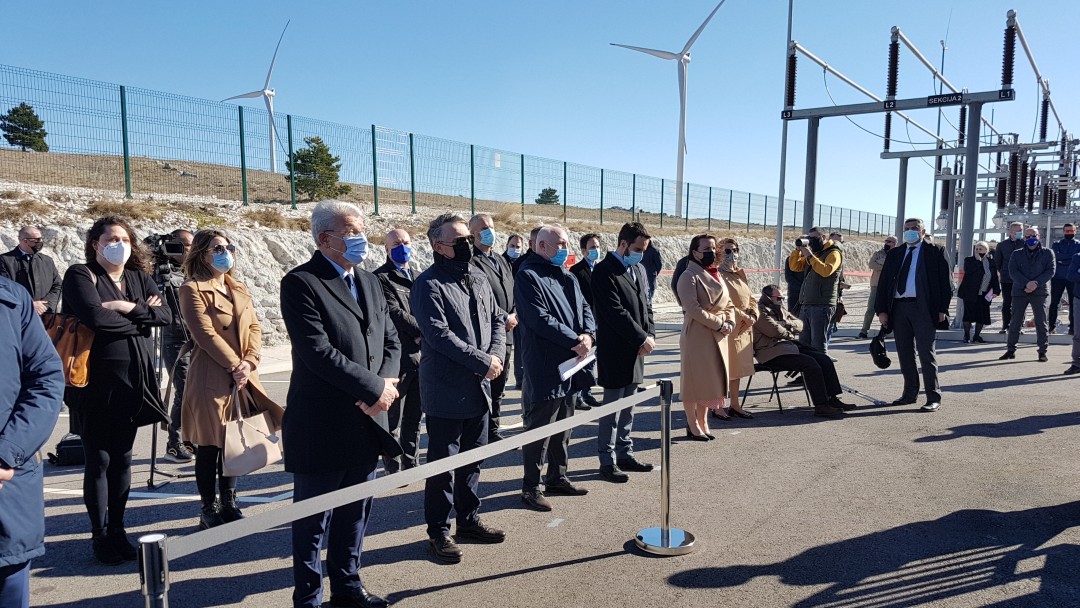 Einweihung des Winparks mit den Staatspraesidenten