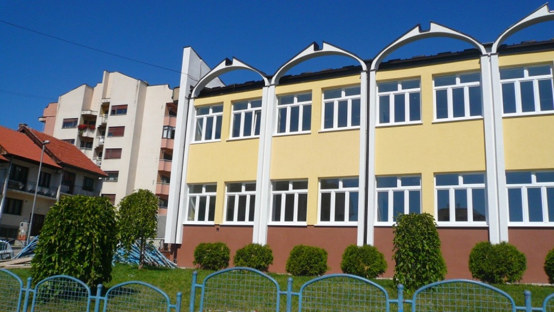 Renovierte Grundschule in Pljevlja, Montenegro
