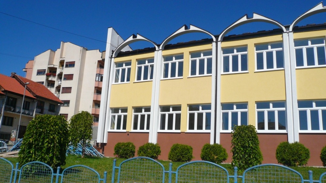 Primary school in Pljevlja, Montenegro