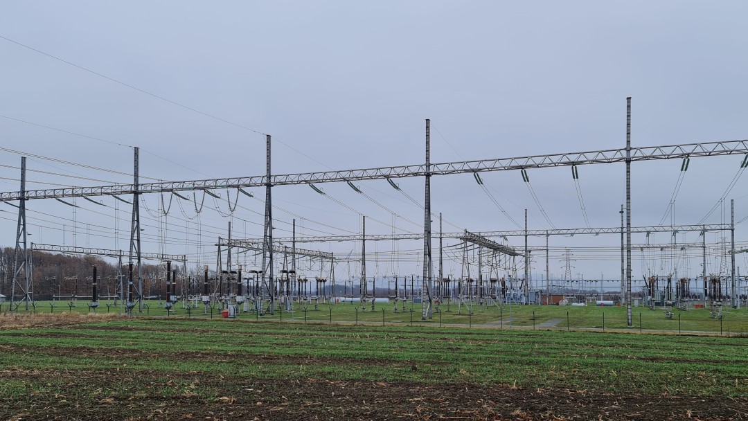 The existing electricity grid is being expanded and extended. 