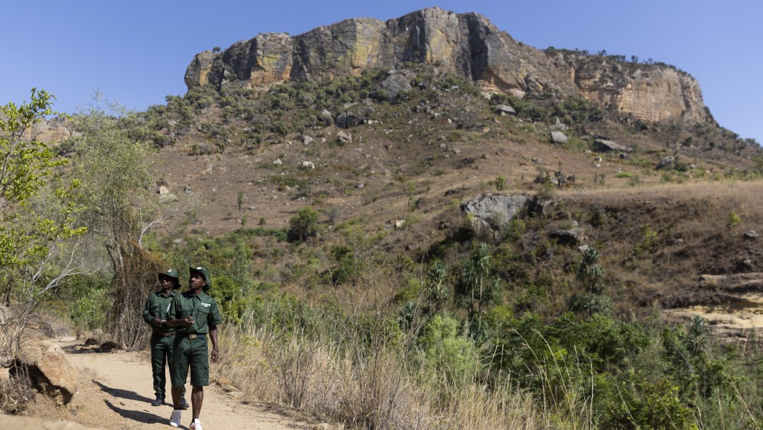 For nature conservation and sustainable tourism: Rangers in Isalo National Park, Madagascar