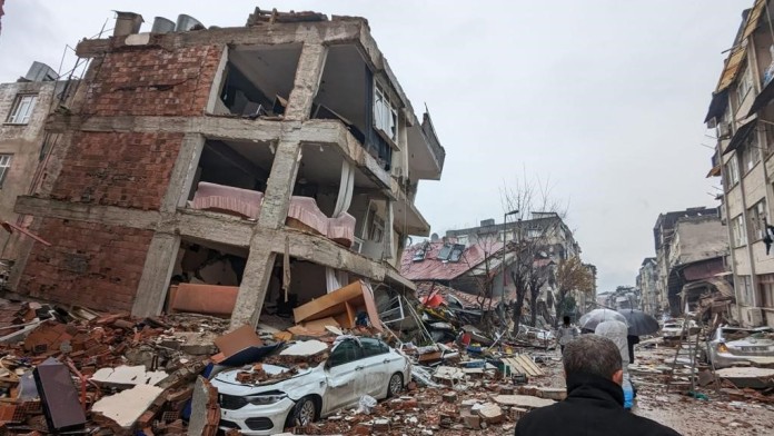 Destruction in Hatay