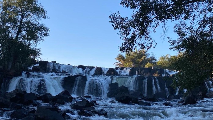 Wasserfall in Mosambik 
