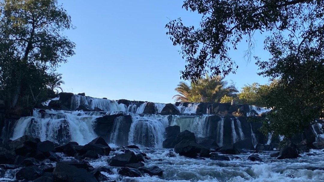 Wasserfall in Monsambik