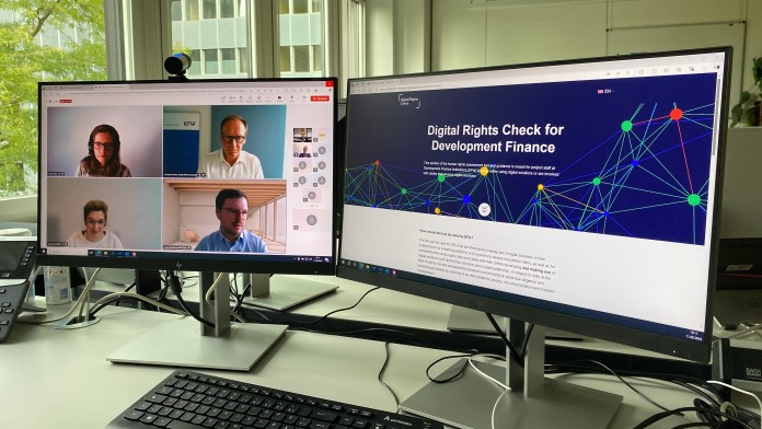 Monitore zum Digital Rights Check