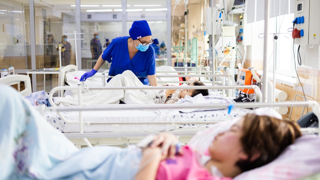Intensivstation im Mutter-Kind-Krankenhaus in Taschkent