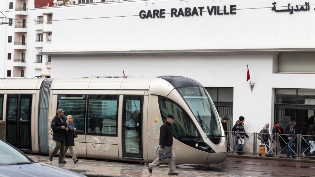 Tramway in Rabat