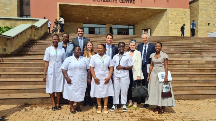 Group photo with Students