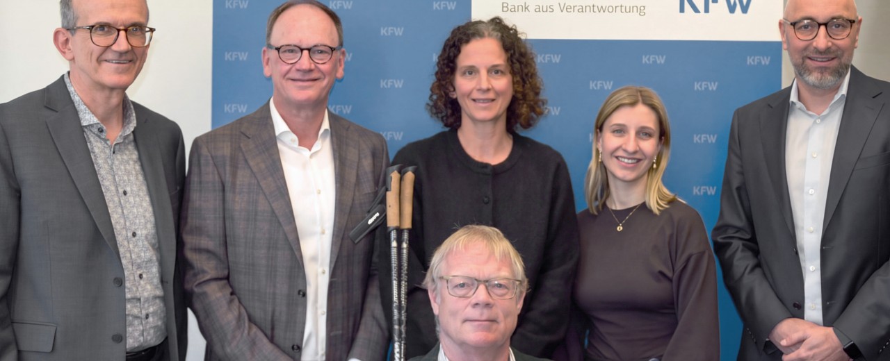 Gruppenbild der Bereichsleiter mit dem Inklusionsteam