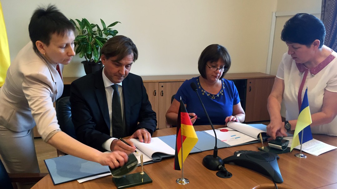 Signing of a contract