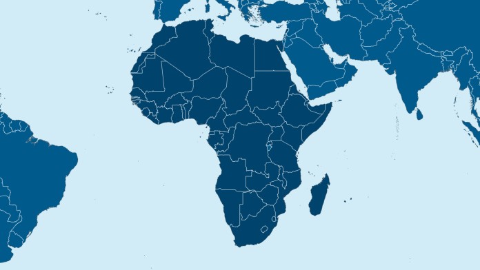 Map of the African Union 