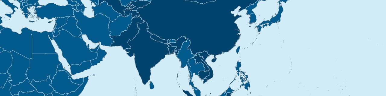 Map of Asia