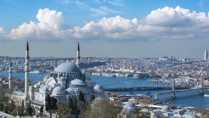 Stadtansicht von Istanbul