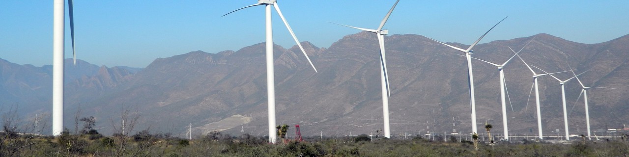 Windkraftanlage in Mexiko