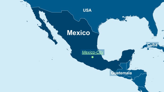 Map of Mexico