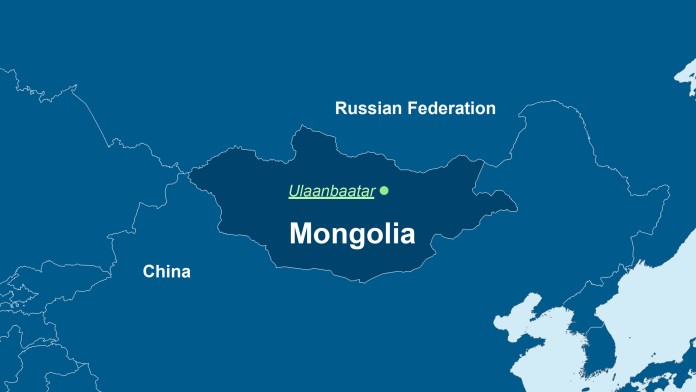 Map of Mongolia