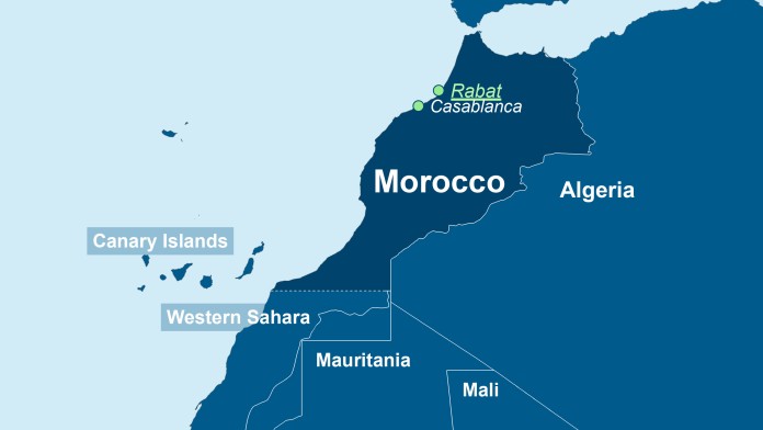 Map of Morocco