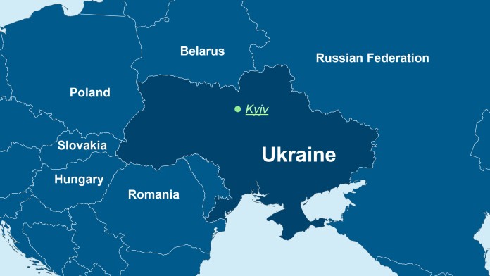 Map of Ukraine