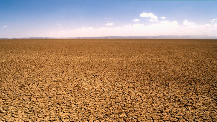Wüstenlandschaft in Kenia