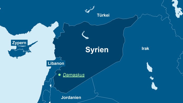 Stepmap-Karte Syrien