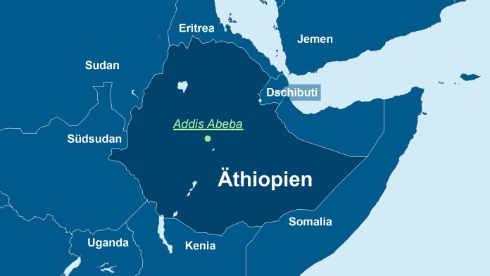 Stepmap Äthiopien/Ethiopia