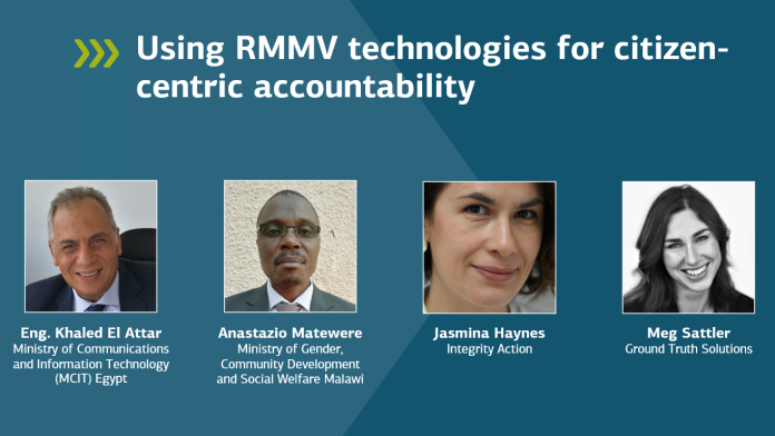 Screenshot Bürgerbeteiligung der RMMV-Konferenz