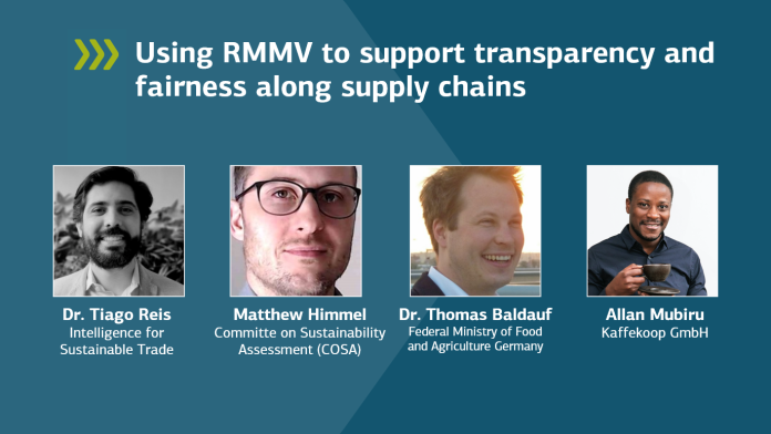 Screenshot Lieferketten der RMMV-Konferenz