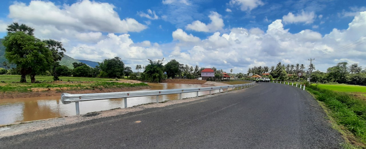 Straße in Kambodscha