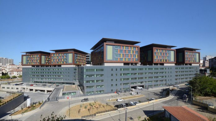 View of the Göztepe Training and Research Hospital