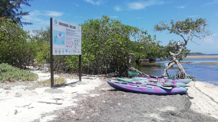 A boat at the beach