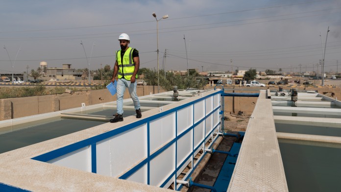 Water extraction from Tigres