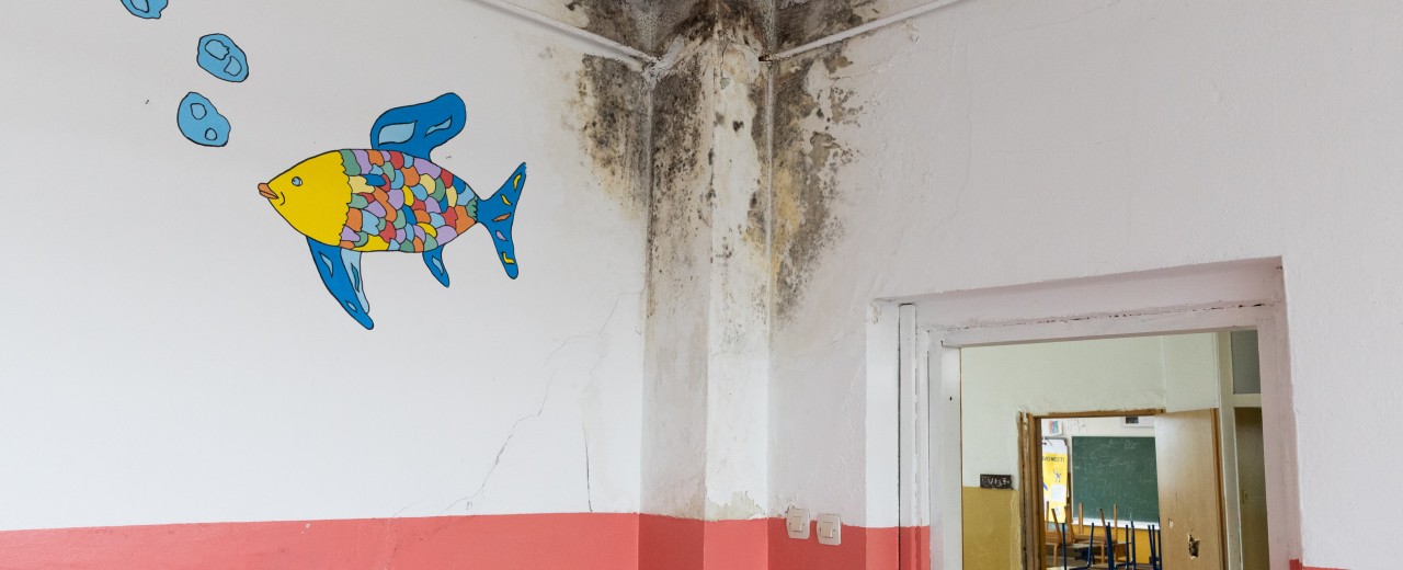 Primary school OŠ Alija Nametak in Zenica, Bosnia und Herzegovina