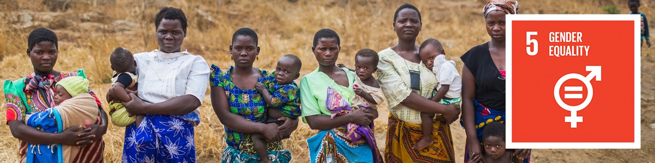 Young Mothers with her babys