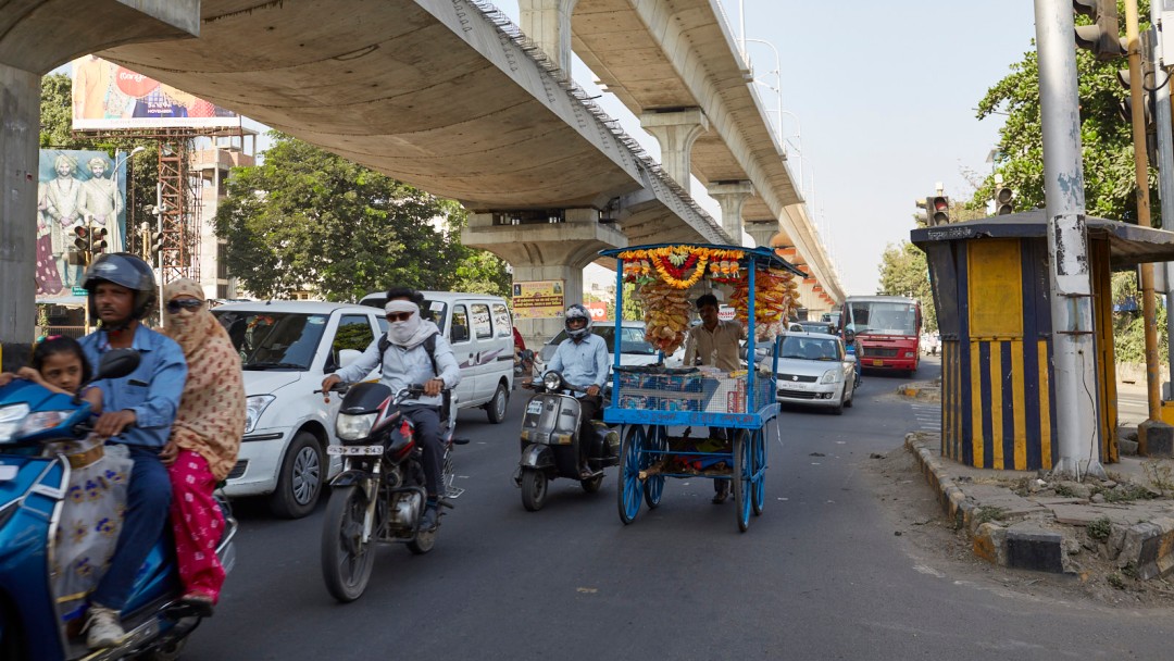 Trainstation in India