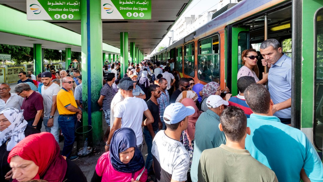 train station in Tunis