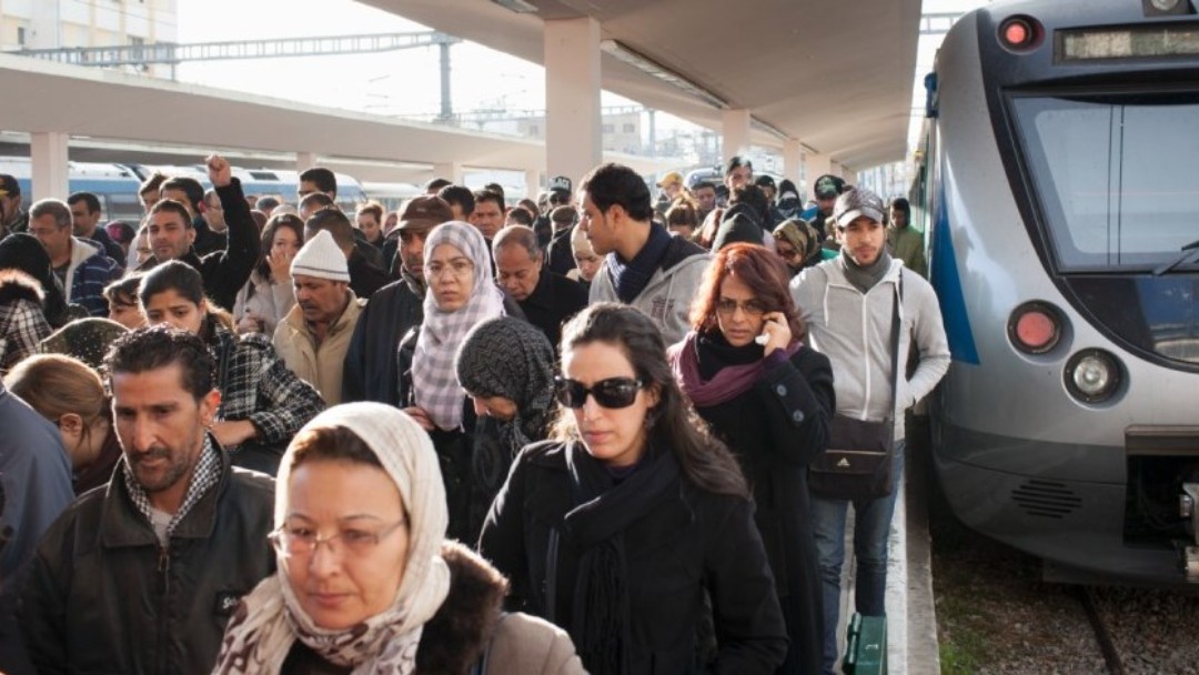 Mobilitätsalltag in Tunis
