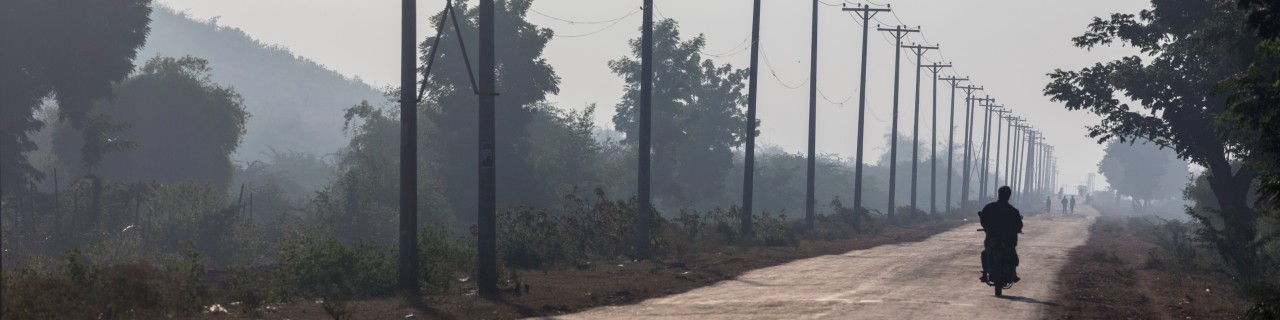 Road to Kinda Dam, Myanmar