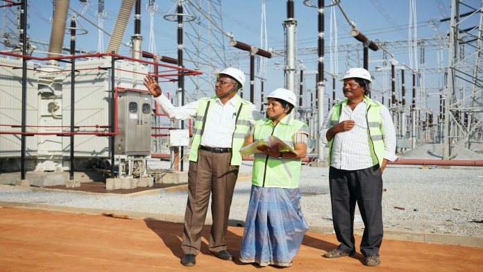 400 kV substation in Hindupur, India