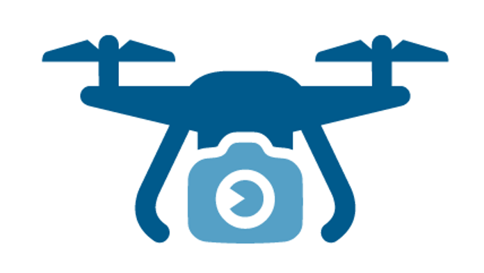 a drone with camera